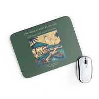 Thumbnail for VINTAGE G4309 - The Midway Refuel Island - Designed Mouse Pads design on darkgreen rectangle