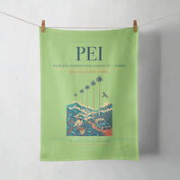 Thumbnail for Matecaña International Airport (PEI) design on light green towel
