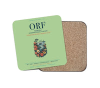 Thumbnail for Norfolk International Airport (ORF) design on light green 1 piece coaster