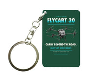 Thumbnail for DJI FlyCart 30 Key Chain design on dark green key chain
