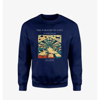 Thumbnail for VINTAGE G4508 - The Parachute Loft - Designed Sweatshirts design on navyblue