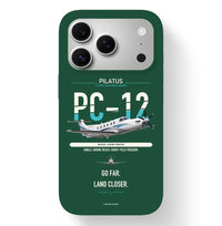 Thumbnail for PC-12 PRO Case design on dark green iphone case