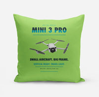 Thumbnail for DJI Mini 3 Pro design on light green pillow