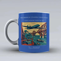 Thumbnail for VINTAGE G4482 - The Bridge Inspection Pass - Ceramic Mug design on blue