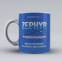 Thumbnail for Zephyr S Mug design on blue airbus