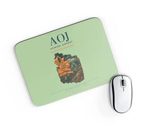 Thumbnail for Aomori Airport (AOJ) design on light green rectangle mouse pad