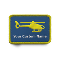 Thumbnail for Customisable Helicopter Embroidery Patch - view 4