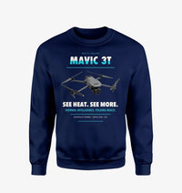 Thumbnail for DJI Mavic 3 Thermal design on navy blue sweatshirt