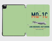 Thumbnail for MQ-1C Gray Eagle ER design on light green ipad tablet case