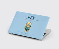 Thumbnail for Beirut Rafic Hariri International Airport (BEY) design on light blue MacBook case