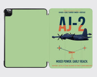 Thumbnail for AJ-2 Savage Tanker design on light green ipad tablet case