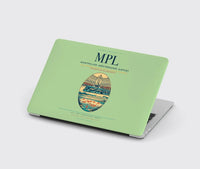 Thumbnail for Montpellier–Méditerranée Airport (MPL) design on light green MacBook case