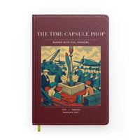Thumbnail for VINTAGE G4428 - The Time Capsule Prop - Designed Notebooks design on darkred