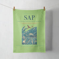 Thumbnail for Ramón Villeda Morales International Airport (SAP) design on light green towel