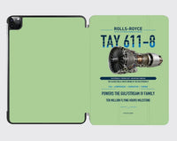 Thumbnail for TAY 611-8 design on light green ipad tablet case