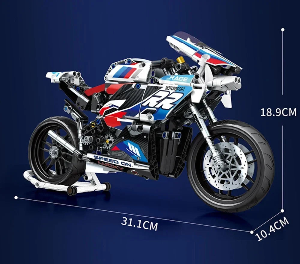1920Pcs BMW M1000RR For Building Model - view 4