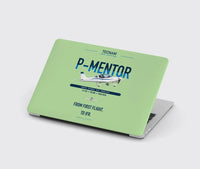 Thumbnail for Tecnam P-Mentor design on light green MacBook case