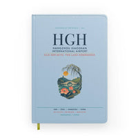 Thumbnail for Hangzhou Xiaoshan International Airport (HGH) design on light blue notebook