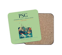 Thumbnail for Petersburg James A. Johnson Airport (PSG) design on light green 1 piece coaster
