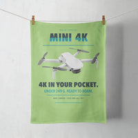 Thumbnail for DJI Mini 4K design on light green towel