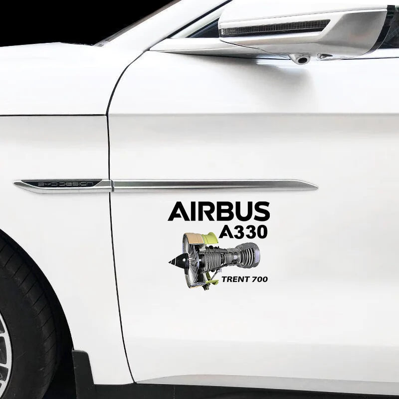 Airbus A330 Car Sticker - view 4