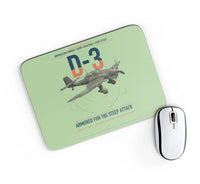Thumbnail for Junkers Ju 87D-3 design on light green rectangle mouse pad