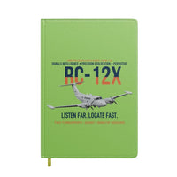 Thumbnail for RC-12X Guardrail Signals From Above design on light green notebook