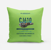 Thumbnail for CJ610 design on light green pillow