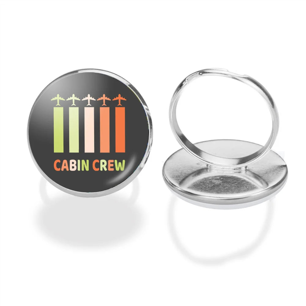 Colourful Cabin Crew Ring - view 4