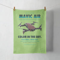 Thumbnail for DJI Mavic Air design on light green towel