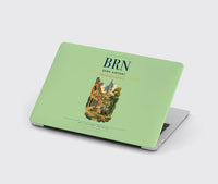 Thumbnail for Bern Airport (BRN) design on light green MacBook case