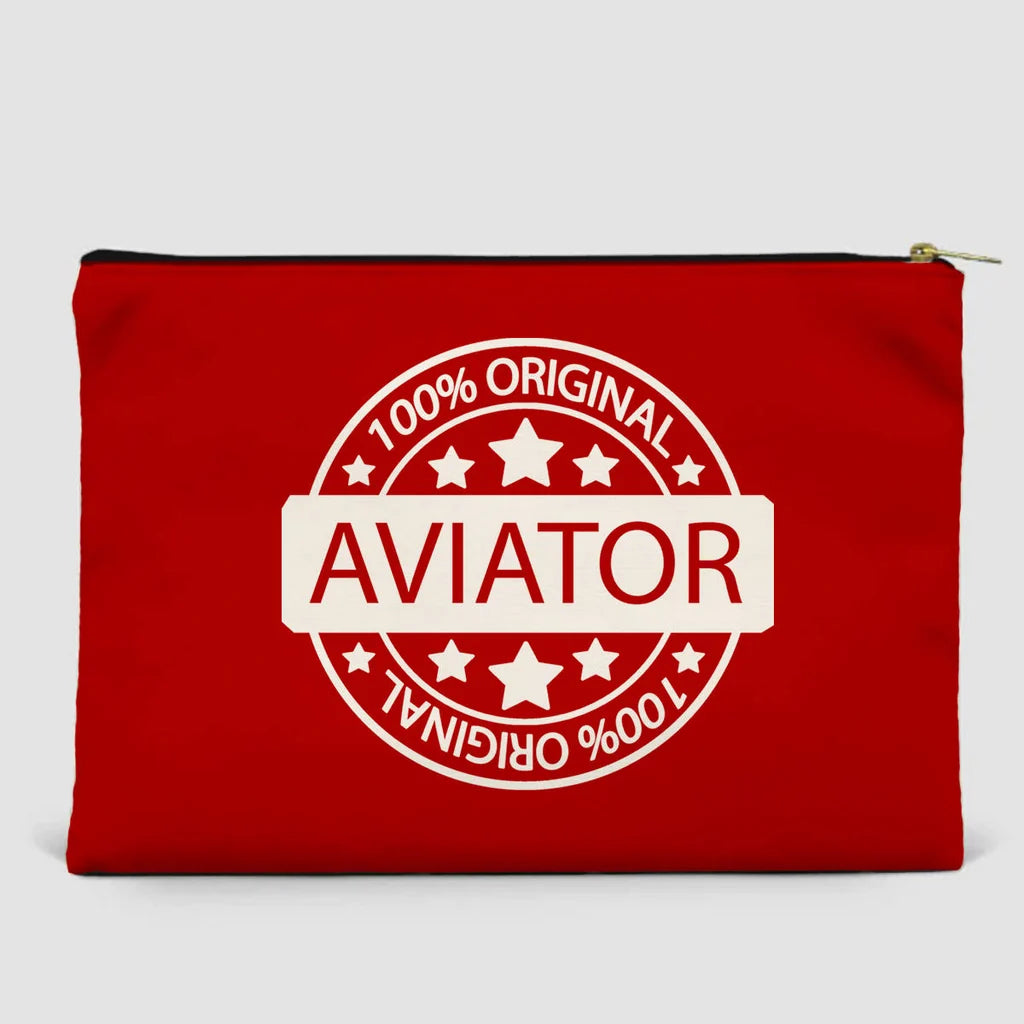 Aviator Zipper Pouch - view 4