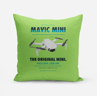 Thumbnail for DJI Mavic Mini design on light green pillow