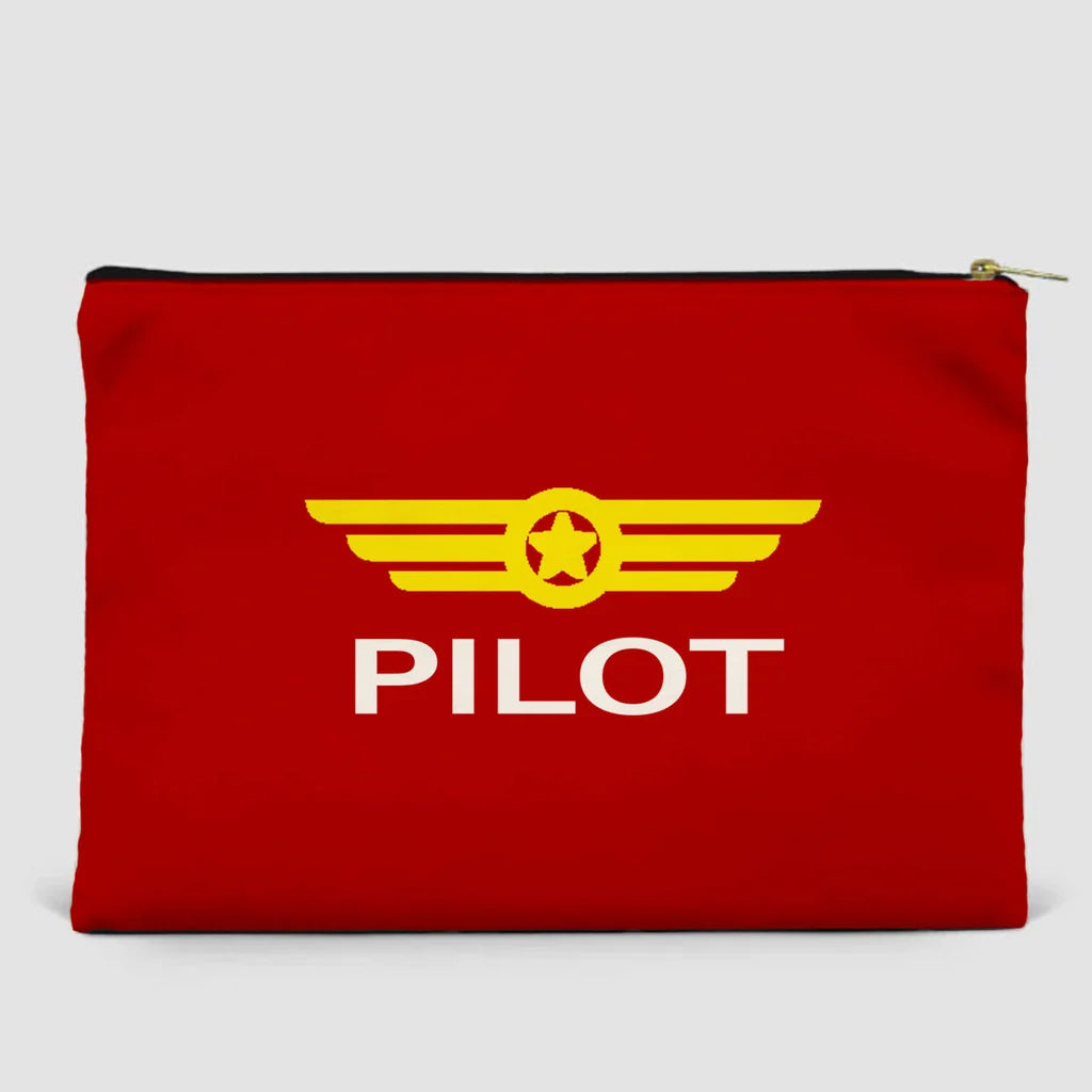 Pilot & Badge Zipper Pouch - view 4