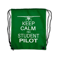 Thumbnail for Student Pilot Drawstring Bag - view 4