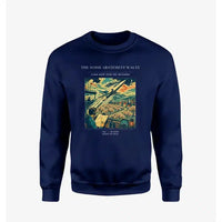 Thumbnail for VINTAGE G4463 - The Noise Abatement Waltz - Designed Sweatshirts design on navyblue