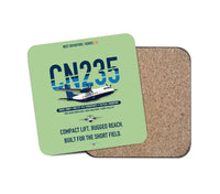 Thumbnail for Airbus CN235-300M design on light green 1 piece coaster