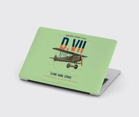 Thumbnail for Fokker D.VII design on light green MacBook case