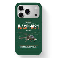 Thumbnail for Westland Wasp HAS1 design on dark green magsafe iphone case, for iPhone 17 Pro