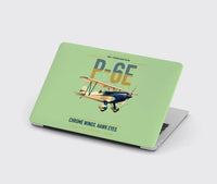 Thumbnail for Curtiss P-6E Hawk design on light green MacBook case