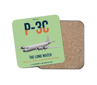 Thumbnail for P-3C Orion design on light green 1 piece coaster