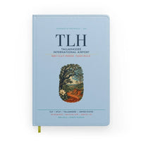Thumbnail for Tallahassee International Airport (TLH) design on light blue notebook