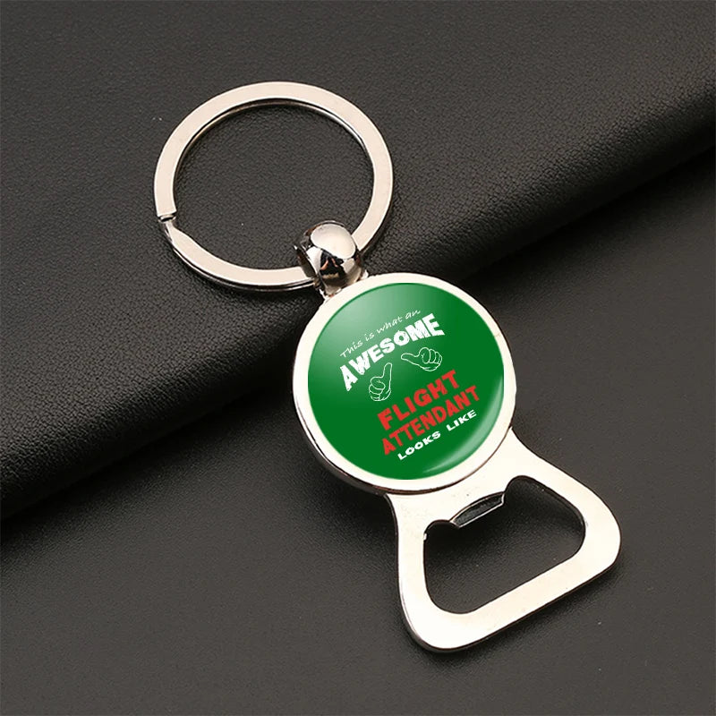 Flight Attendant Key Chain - view 4