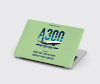Thumbnail for Airbus A300F4-203 design on light green MacBook case