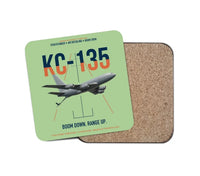 Thumbnail for KC-135 STRATOTANKER design on light green 1 piece coaster