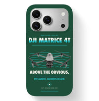 Thumbnail for DJI Matrice 4T Case design on dark green iphone case