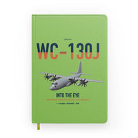 Thumbnail for WC-130J Hurricane Hunter design on light green notebook