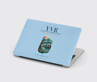 Thumbnail for Vancouver International Airport (YVR) design on light blue MacBook case