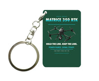 Thumbnail for DJI Matrice 350 RTK Key Chain design on dark green key chain