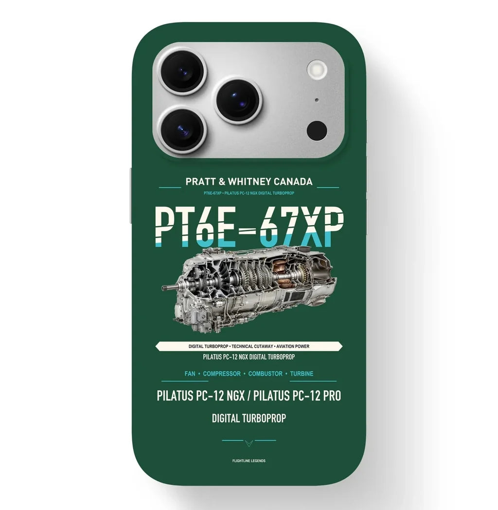 PT6E-67XP Case design on dark green iphone case